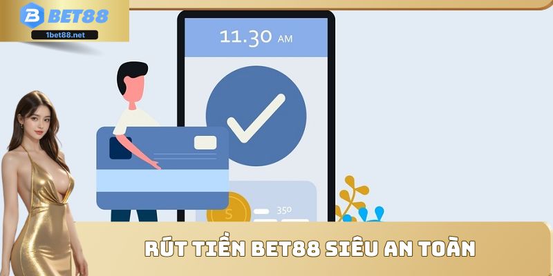 Rút tiền Bet88 siêu an toàn