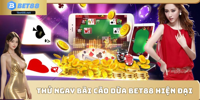 Thử ngay bài cào dừa Bet88 hiện đại